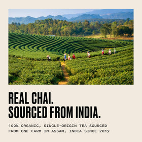 Kolkata Chai Co ginger and cardamom aroma supports a comforting break