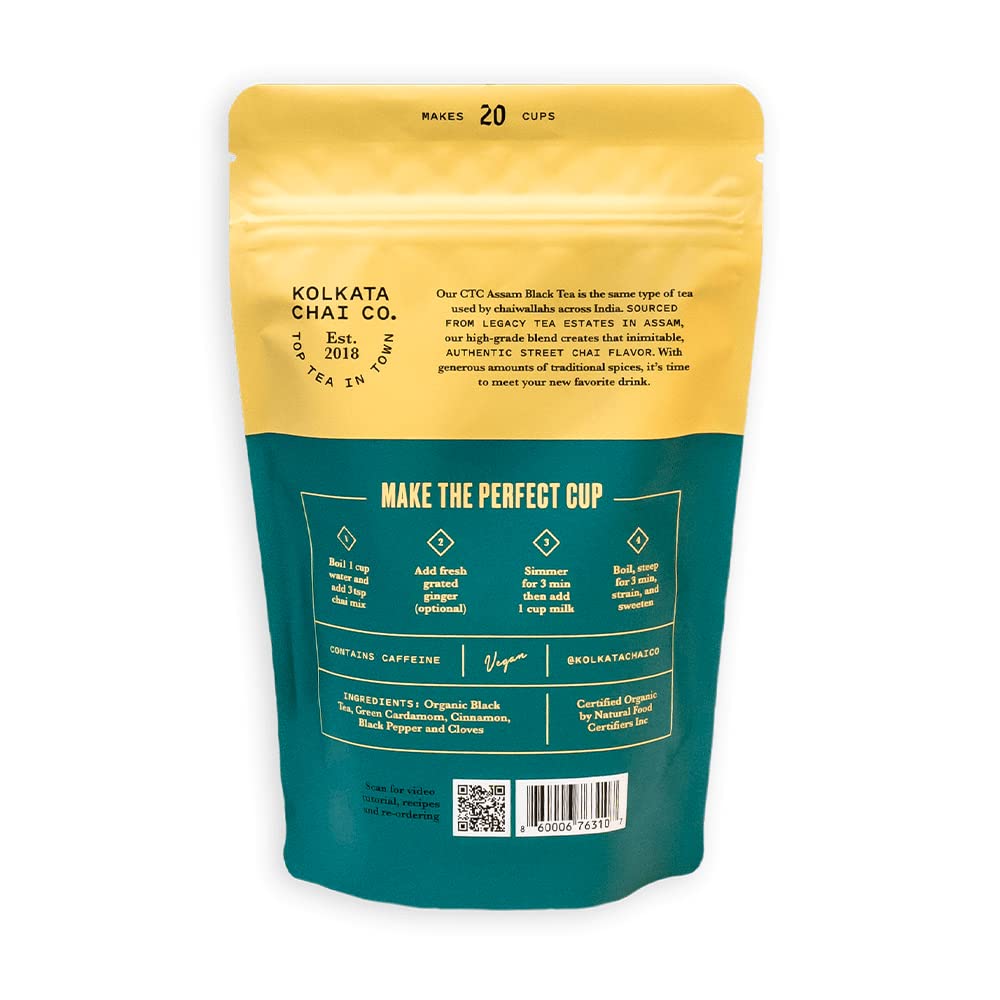 Kolkata Chai Co Rose Chai Bloom Cup with floral notes for a relaxing break.