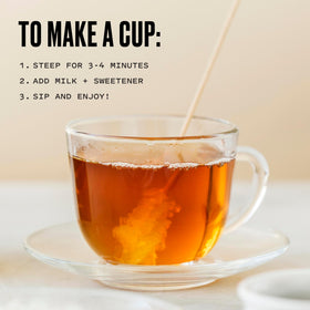Kolkata Chai Co steep for 3–4 minutes for a smooth flavor