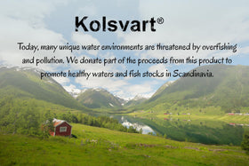 Kolsvart clean-label closeup shows no artificial colors, appealing to ingredient-conscious shoppers.