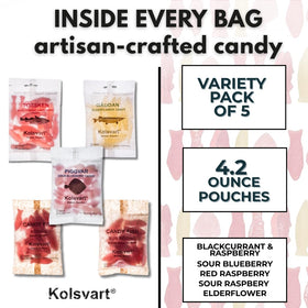 Kolsvart Elderflower & Black Currant Blend visual with floral, fruity notes