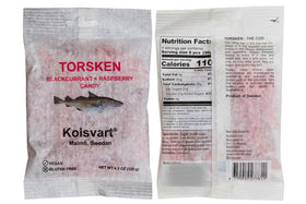 Kolsvart Elderflower variety gummies featuring delicate botanicals for a light treat.