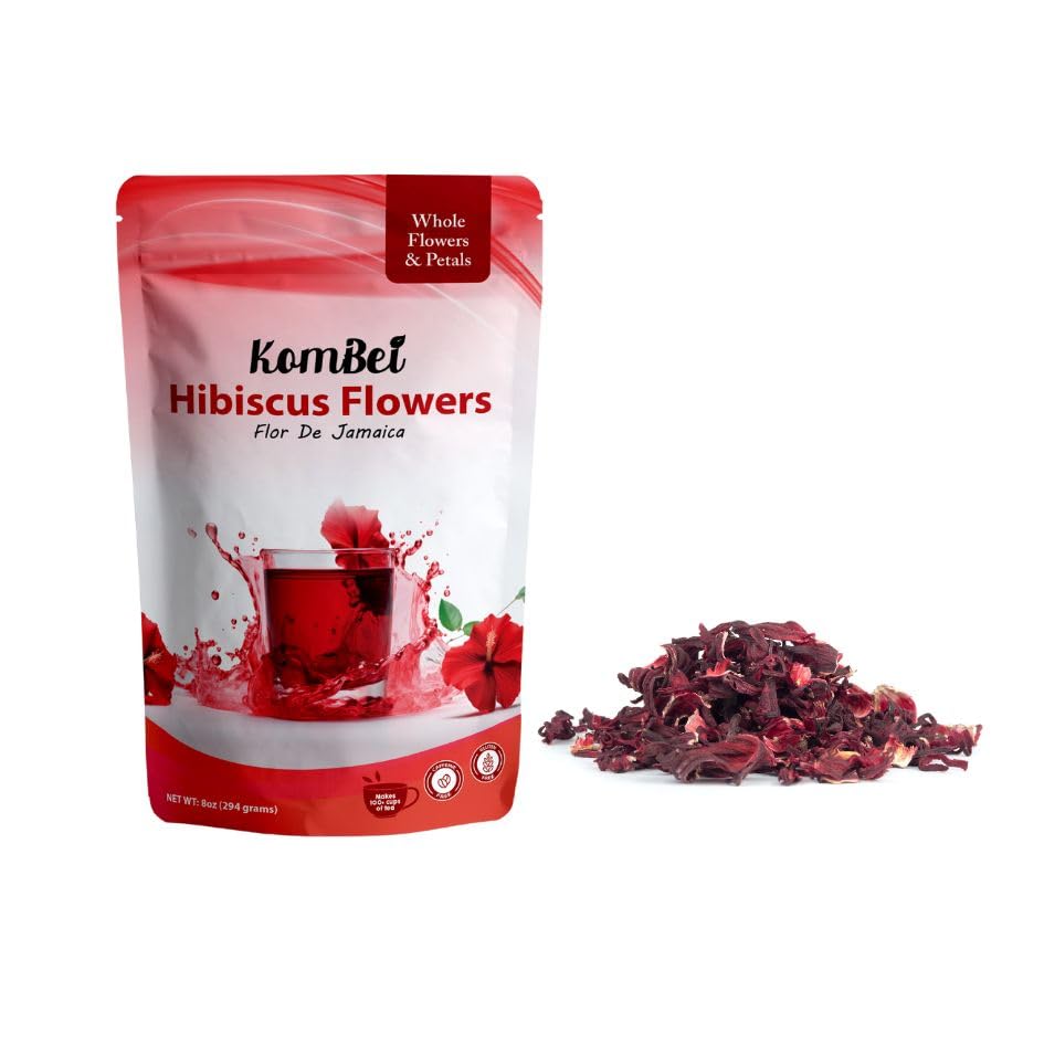 KomBei hibiscus petals closeup showing natural color and purity.