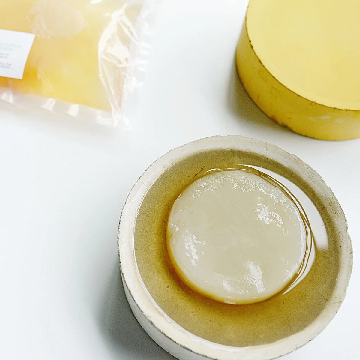 The Kombucha Shop bottle and cap set for secure storage.