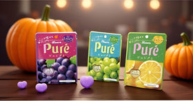 KONBINI JAPAN resealable pouch keeps gummies fresh and tasty
