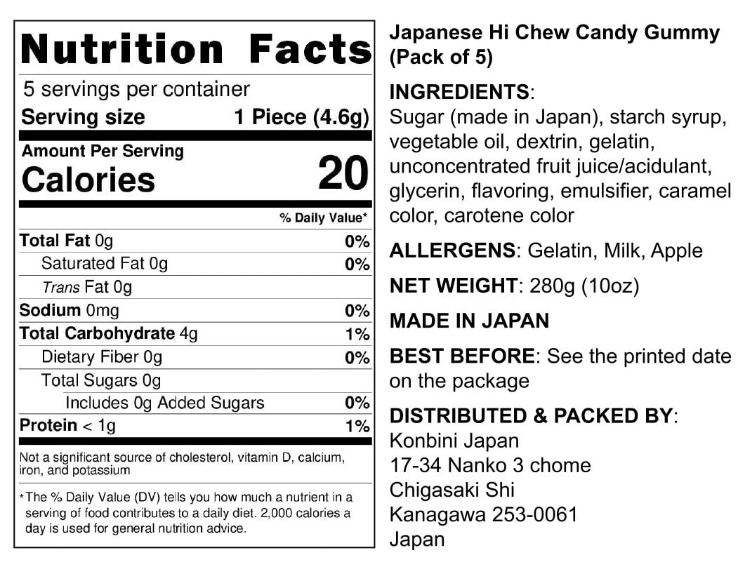 Hi Chew lemon tube with tangy citrus flavor ideal for refreshing bites