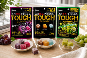 KONBINI JAPAN Kabaya Gummies 100 g portion, convenient for gifting or solo enjoying