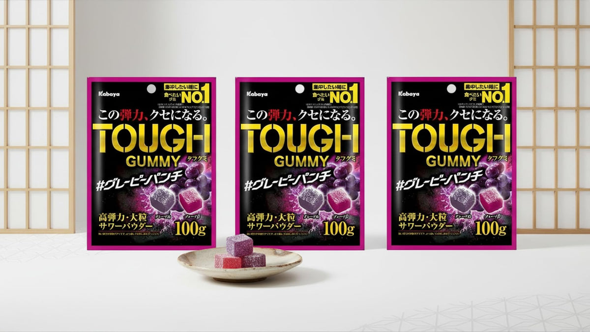 Konbini Japan Kabaya-made candy indicating premium quality and innovation.