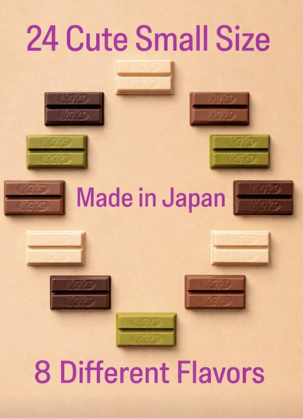 Konbini Japan KitKat mini-bars wrapped for freshness and easy gifting
