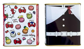 Sakuma Fruit Drops tin back view showing packaging and branding details