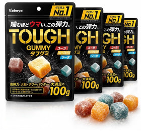 KONBINI JAPAN Tough Gummy packaging in black and gold for gifting and sharing