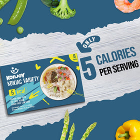 KONJOY Konjac Noodles angel hair—delicate texture for light sauces
