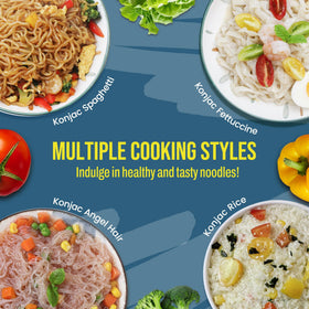 KONJOY Konjac Noodles ready to heat—instant lunches in minutes