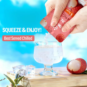 KONJOY resealable pouch ready to chill for cold enjoyment