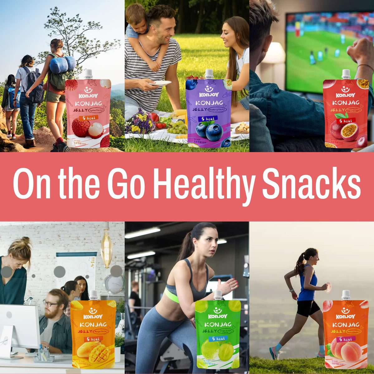 KONJOY vegan keto gluten-free snack option for mindful choices