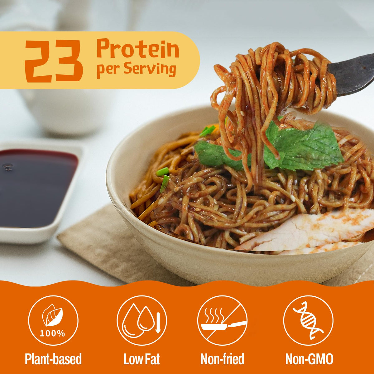 KONJOY vegan ramen five-pack box offers convenient plant-based meals