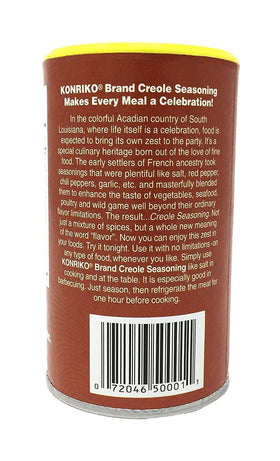 Close-up of ingredients in Konriko mix highlighting peppers and garlic