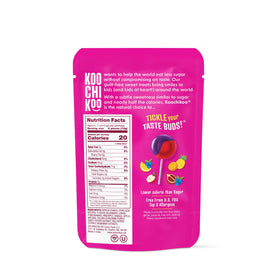 Koochikoo lollipops three-pack packaging design, easy storage and sharing