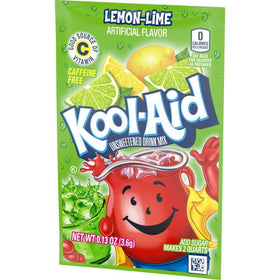 Kool-Aid citrus splash highlights bright lemon-lime flavor.