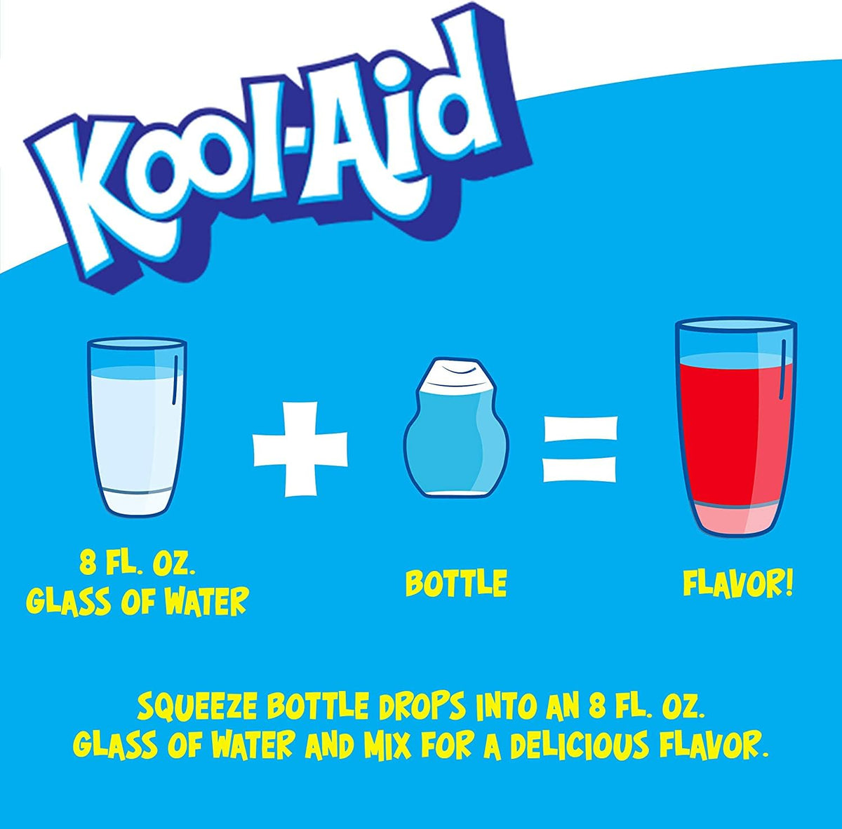 Kool-Aid glass with mixed drink shows easy, flavorful hydration.