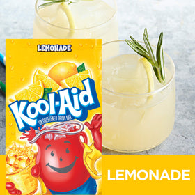 Kool-Aid Lemonade dry sachets collection ready to mix two-quart drinks.