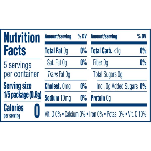 Kool-Aid packaging front view with 48-pack single-serve sachets.