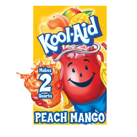Kool-Aid Peach Mango packets for quick, family-friendly quarts.