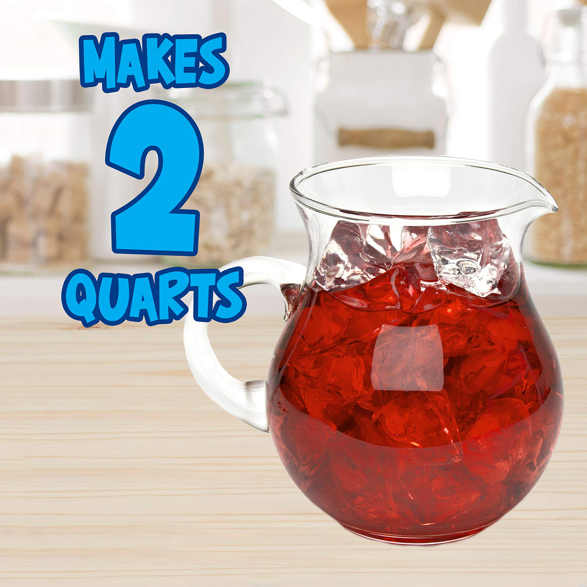 Kool-Aid Tropical Punch powder tub ready for quick, family-sized servings