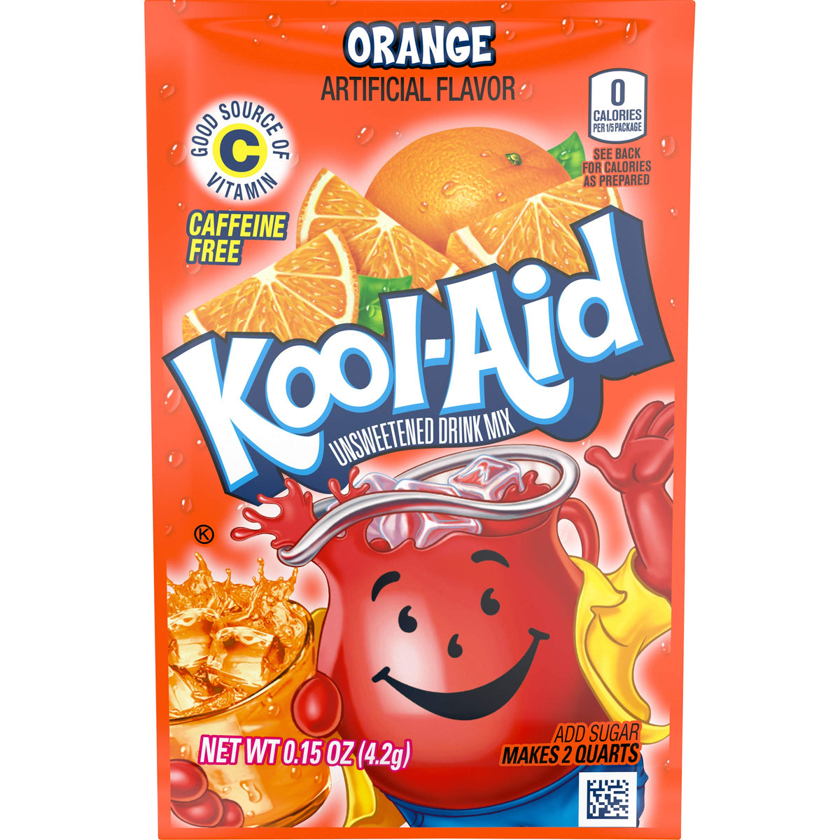 Kool-Aid unsweetened variety pack prepared with a 2-quart pitcher and ready to serve