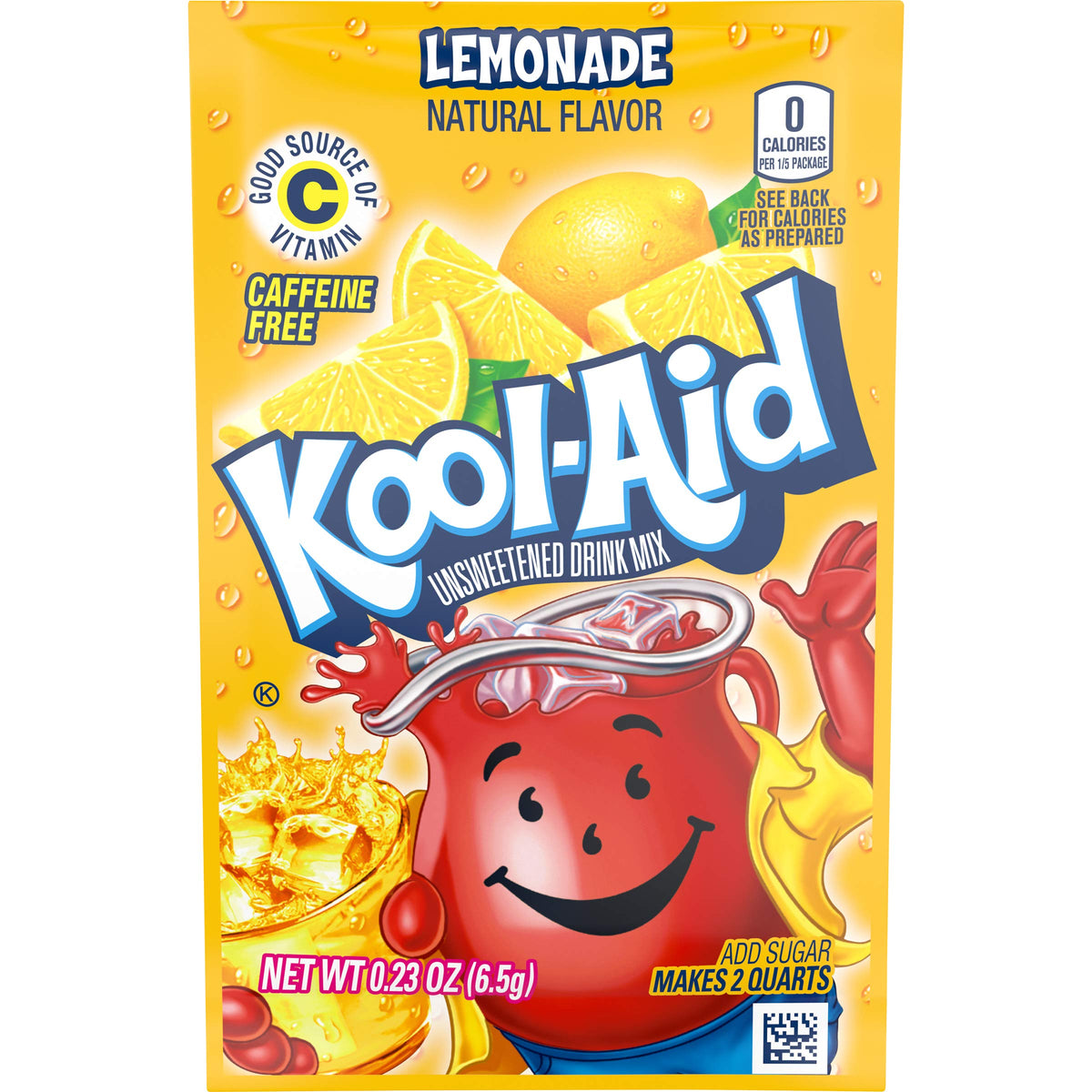 Kool-Aid unsweetened variety pack ready-to-enjoy setup for caffeine-free refreshment