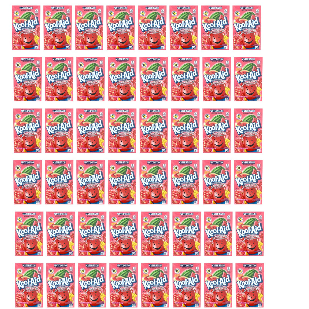 Kool-Aid Watermelon packet 0.15 oz for quick, on-the-go hydration.