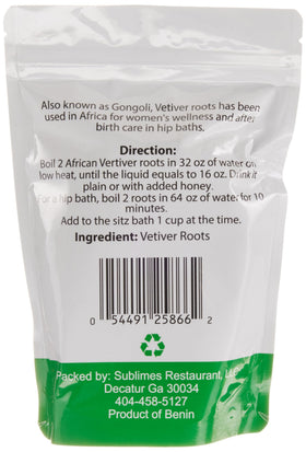 KOPABANA African vetiver roots steaming setup for easy self-care.