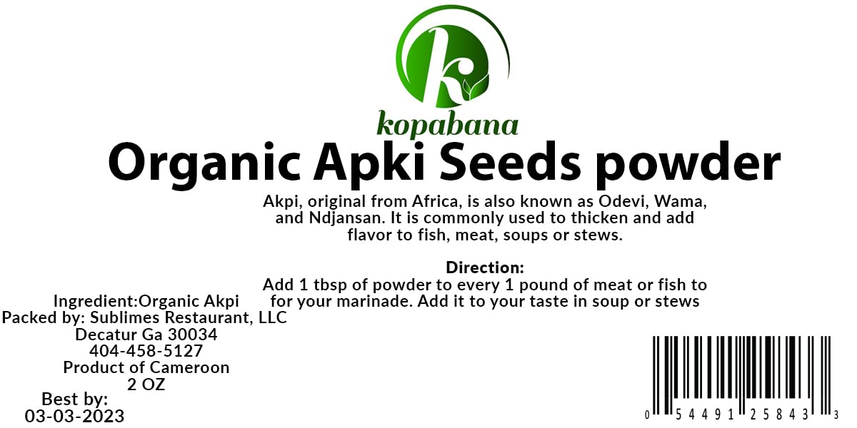 KOPABANA Akpi powder in marinade for richer flavors