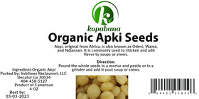 KOPABANA Akpi Seeds handmade craft reflects local Cameroon production.