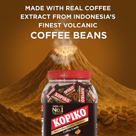 Kopiko Candy bite-sized energy suitable for study, commute, or quick refreshment