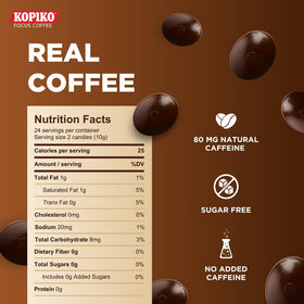 Kopiko Focus on-the-go energy for busy days.