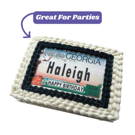 Kopykake frosting sheets in an 8x10.5 inch size ideal for standard designs.