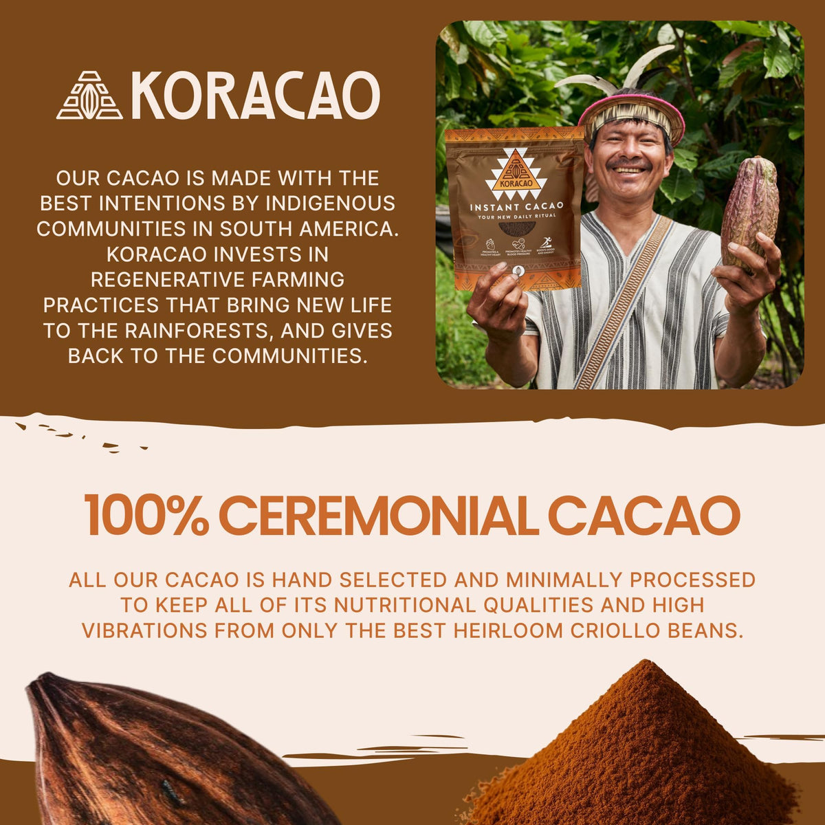 KORACAO daily wellness ritual image suggesting energy, calm, and focus