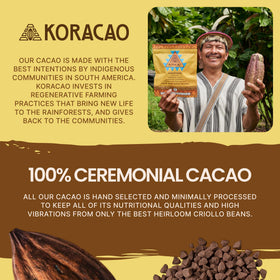 KORACAO gift-ready packaging suited for cacao lovers and mindful celebrations.