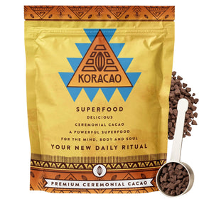 KORACAO sustainably harvested cacao bag for home use and responsible sourcing.