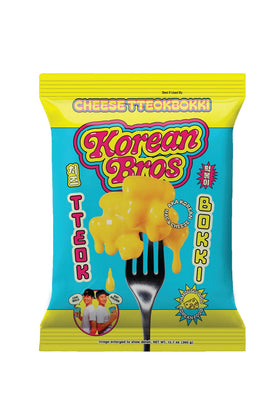 Korean Bros Cheese Tteokbokki 360g pack ready to heat for quick meals