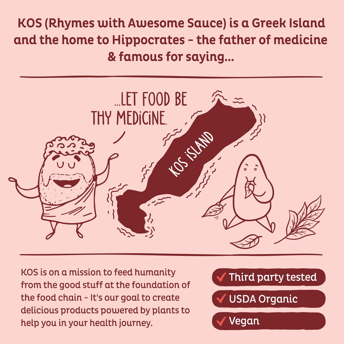 KOS Mushroom Coffee recipe idea with coconut milk powder for creaminess.