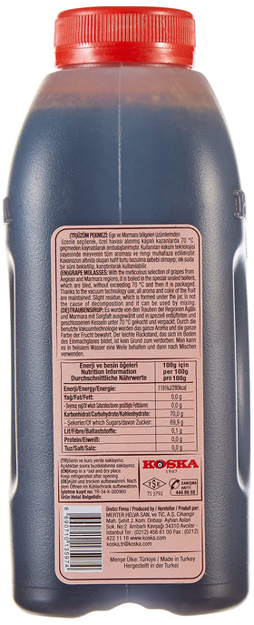 Koska 700 g grape molasses jar closeup showing glossy texture ideal for baking