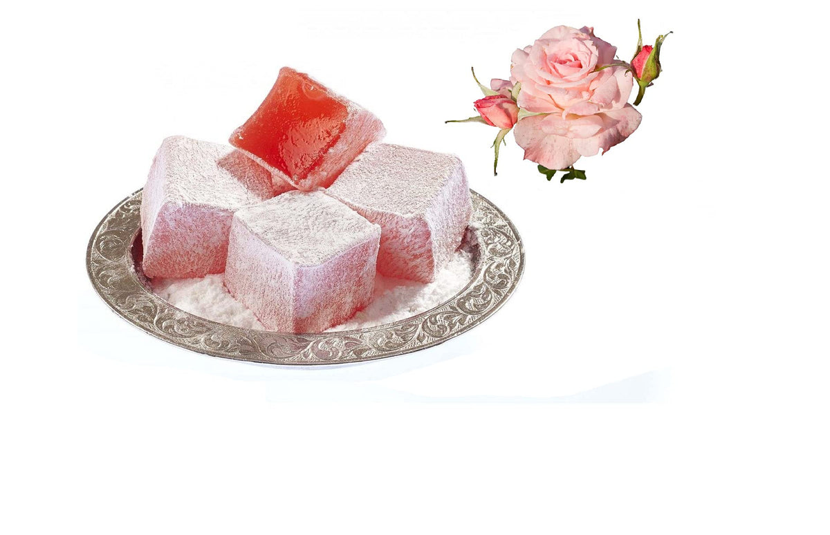 Koska vegan kosher halal lokum packaging highlights natural ingredients.