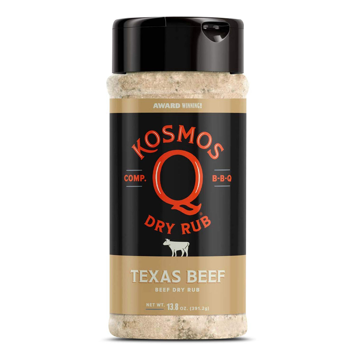 Kosmos Q 8-flavor BBQ spice set shown in gift-ready packaging