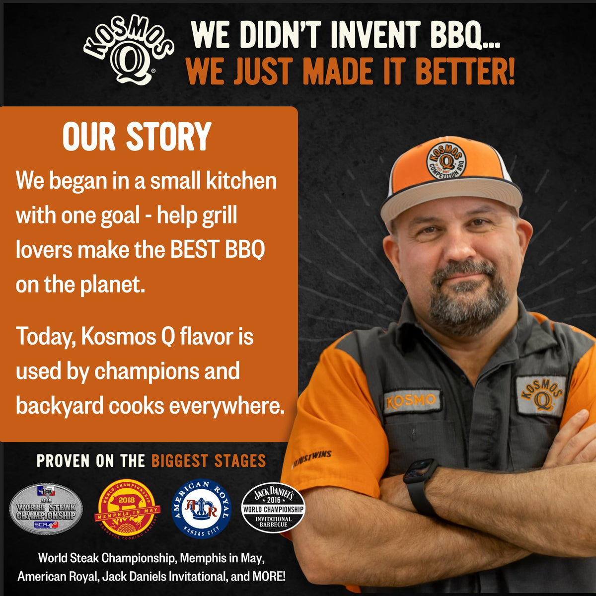 Kosmos Q Buffalo Wing Dust stores well for quick flavor when needed.