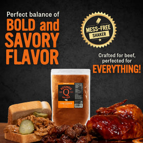 Kosmos Q Cow Cover on roasted potatoes adding savory depth to sides
