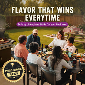 Kosmos Q Kickin’ Cajun Wing Dust is a mess-free dry rub for tasty, versatile results