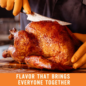 Kosmos Q Turkey Brine Soak versatile uses across proteins and vegetables.