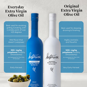 Kosterina Everyday EVOO bottle ideal for cooking and everyday meals